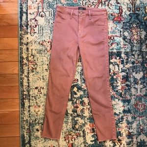 Mauve High Rise Jean Legging